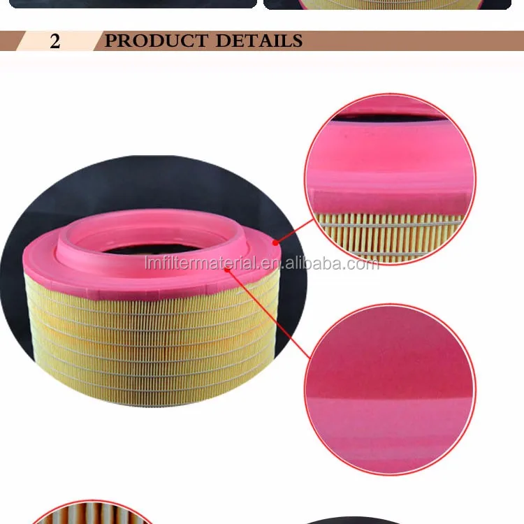 Truck air filter K2273 K2440 K3544