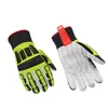 Oil and gas safety work gloves Cut resistant TPR impact protection work gloves