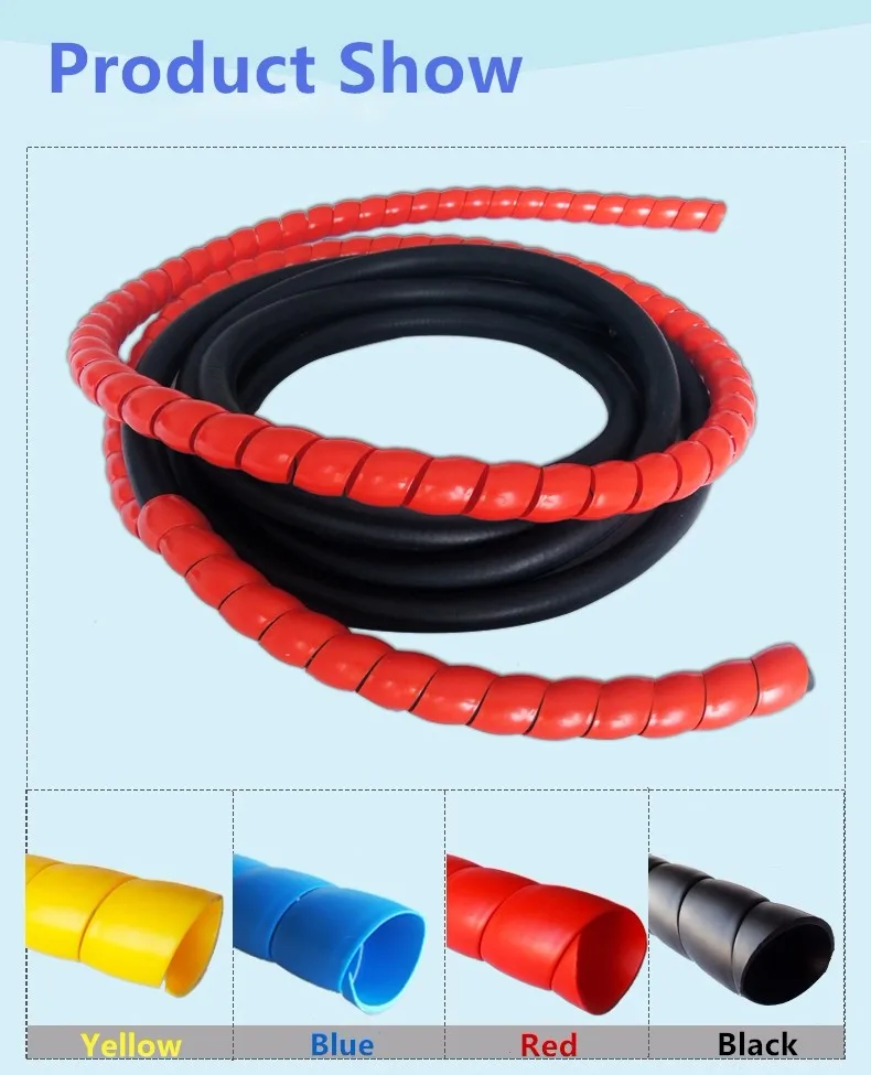 16mm Plastic Tube Sleeves /pressure Water Pipe Spiral Protection Buy