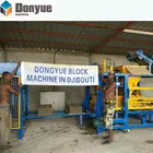 Dongyue QT4-25 High Quality Indian Fly Ash Brick Machine/fly ash automatic block production line