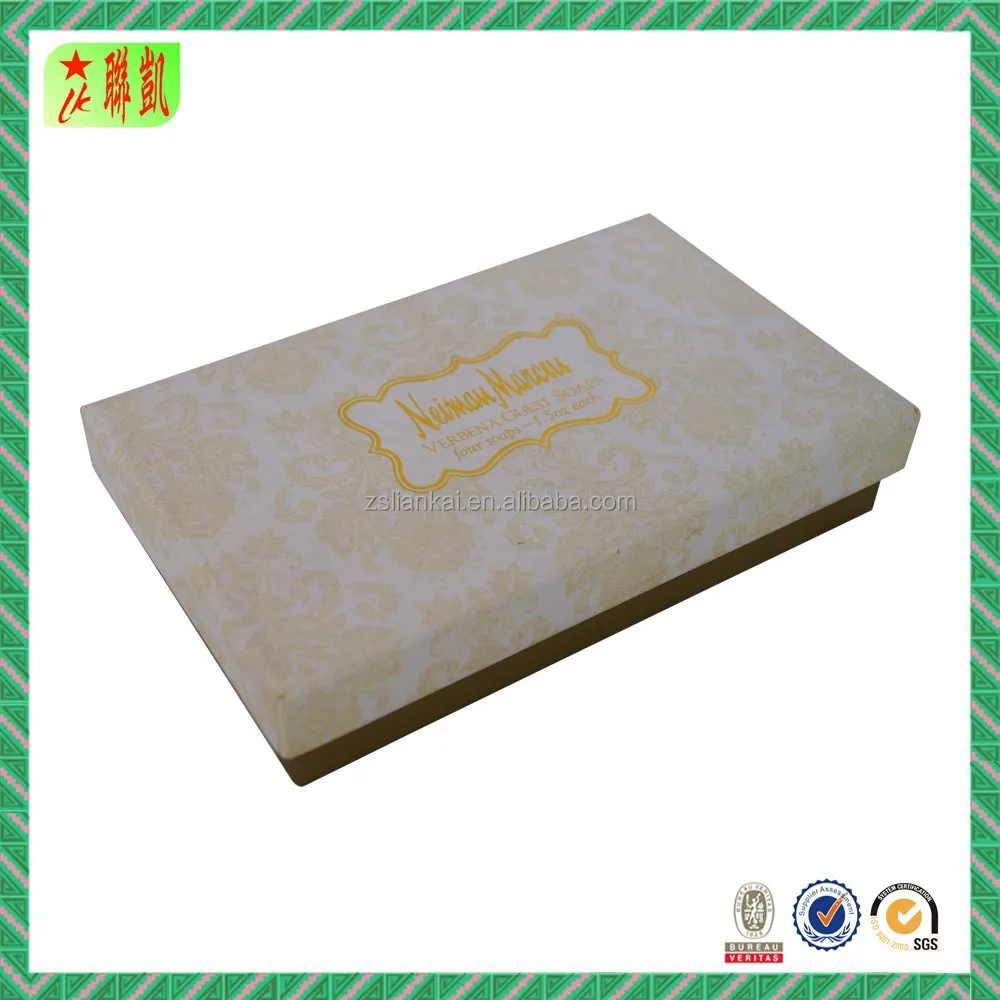 matt lamination printed cardboard gift box