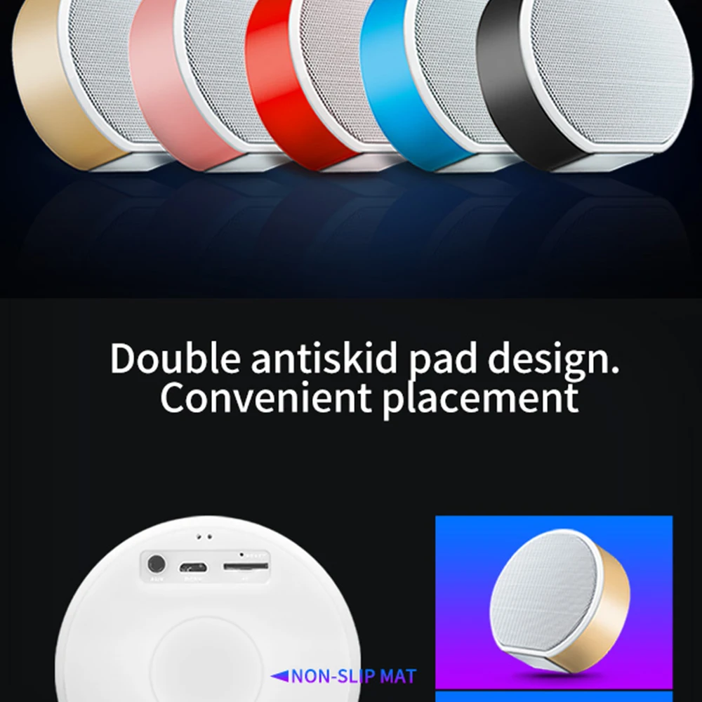 High-end Design Fashion Latest Bluetooth Speakers Portable Wireless Speaker With Bluetooths Musical Audio - ANKUX.COM