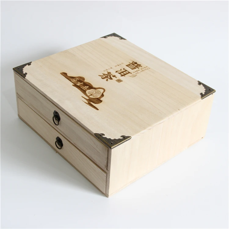 China pequeñas cajas de madera para artesanías exportan a todo el mundo