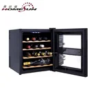 Custom 16 bottles thermoelectric mini wine bar fridge, mini refrigerator wine