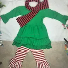 Christmas outfits for baby girls and boutique outfits wholesale for toddler girls