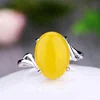 7*9/13*17mm 925 Sterling Silver Rings Setting With Cabochon Base for Man women DIY Jewelry Setting Ring Blank Nice Gift