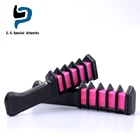 One-stop Service Hair Color Black 8 Colors Hair Colour Non-toxic Hair Color Temporary Hair Chalk The Black Combs Hair Dye
