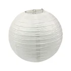 Wholesale market professional cheap chinese decoration white round paper lantern
