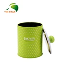 Manufacture custom size metal round cookie tin box