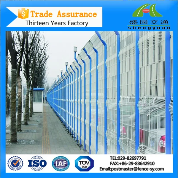 plastic coated decorative fence