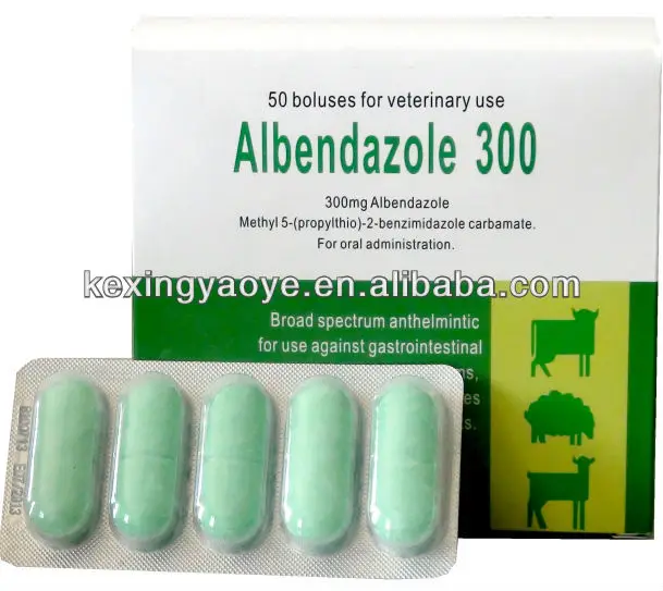 albendazole bolus 300mg for animals