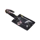 Custom Leather Material Personalized Luggage Tag In Standard Size With Logo