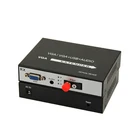 1 Pair 1 Channel VGA Fiber Optic Transmitter Receiver VGA Video And Audio Converter