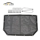 Full Front Rear Eclipse Sunshade Mesh UV Protection Sun Shade Net Soft Top for Jeep Wrangler TJ JK JL 2 Door & 4 Door