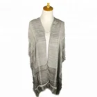 Elegant fashion design lace poncho shawl scarf