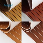 Decking Flooring Custom Synthesis Decking Material EVA Foam Faux Teak Sheet Marine Boat Flooring