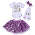 Spring kids boutique outfit wholesale children's clothes girls easter clothing