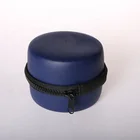 2019 new EVA watch pouch protective case with EVA foam and zipper, Round Carrying Travel Watch Case