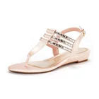 Rubber Flat Womens Sandals Wholesale Ladies Sandals Latest Low Price Flat Ladies Fancy Women Sandal Flats