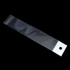500 Pcs Hanging Clear Self Adhesive Seal Plastic Pouches Resealable Cello Cellophane OPP Poly Bag
