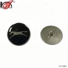 High quality decorative zinc alloy metal shirt button for clothing