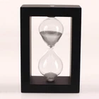 Colorful Wood Frame Hourglass Sand Timer wholesale craft supplies
