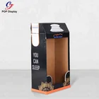 Eco-Friendly Promotional Cardboard Dump Bin Display Stand For Pillow
