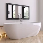 Aifol acrylic Classic Chinese hot bath shower tub, classical bathroom bathtub, clear acrylic freestanding bathtub