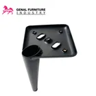 Hardware accessories iron tube modern metal furniture legs for sofa