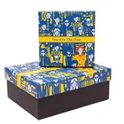 Creative Big Custom Printing Scarf Cardboard Gift box with lid for Perfume bottle packaging