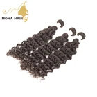 sew in weft hair bundles deep weave 10 to 28 inch virgin remy brazilian hair