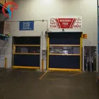 Rolling Factory Roller Door Industrial Warehouse Fast Action for Cooler Room