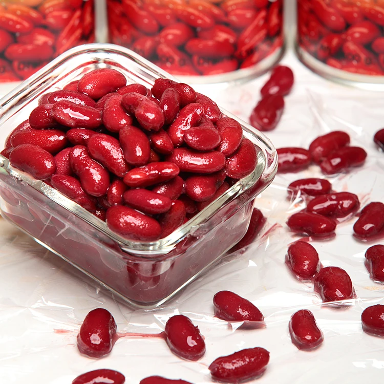 Canned salty light red kidney beans
