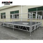 Adjustable Height Modular Outdoor Performance Stages for Concert