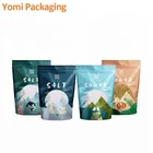 stand up Plastic coffee salt packaging bags doypack pouch for body scrub salt, mineral salts