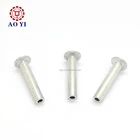 Custom hollow tubular rivet / aircraft rivets / hemlock rivet