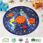 dust-control waterproof nylon printed leisure baby mat
