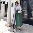 Best Choose Women Custom Jacket Real Rex Rabbit Fur Lining Parka with Raccoon Ruff