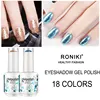 RONIKI OEM Cosmetic Arts Nail Gel Polish Manufacture Popular UV Eye Shadow Gel