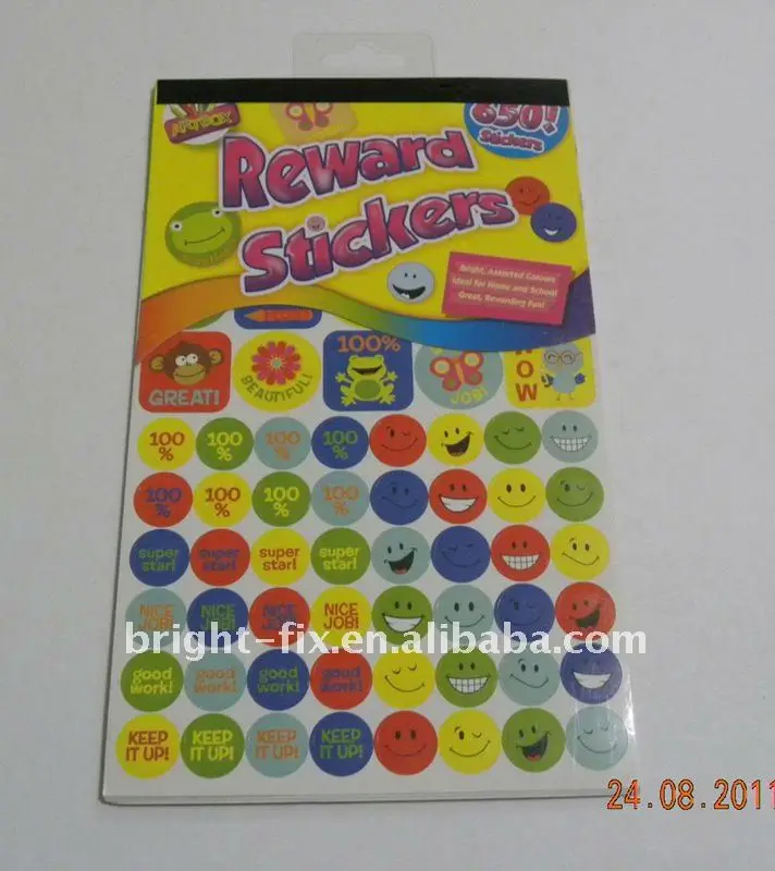 daily gift tags/ colorful sticker/festive gift tags(cheer up