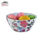 Sedex Factory 10" plastic melamine round salad bowl for sale