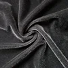 warp technic black colour or customized colour Korean micro 9000 velvet fabric