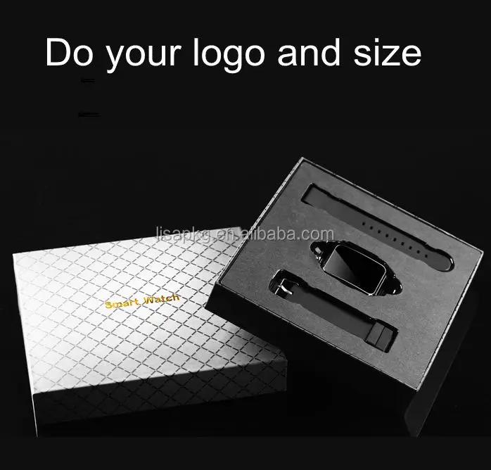 custom luxury packaging gift box for wifi android smart watch