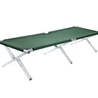 China OEM outdoor military folding camping bed portable army metal camping stretcher bed foldable camp sleeping cot
