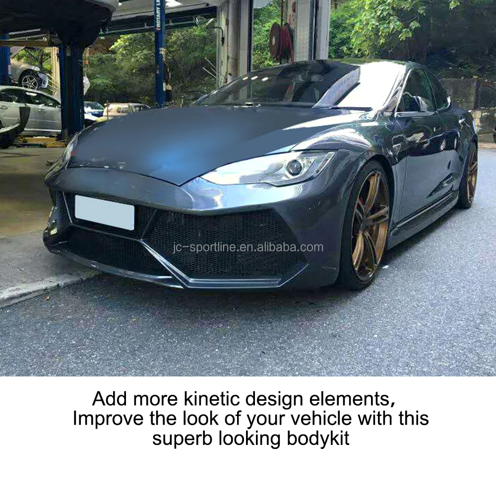 Jc Sportline Car Body Kit For Tesla Model S 85 P85 Sedan 4 Door 12