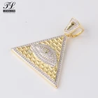 Multi material optional evil eye necklace silver 925+evil eye silver pendant turkish