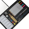art supplies for drawing water colour pencil coloring kit