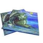 Cheap Costom Hardcover UV printing art book, full color art book printing