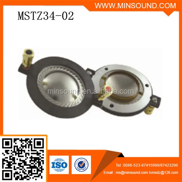 Minsound MSTZ34-02 Titanium Diaphragm Voice Coil for compression driver unit - ANKUX.COM