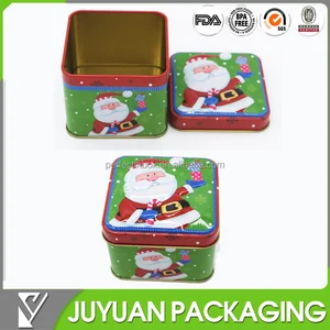 metal tin made christmas gift boxes for watch or small gift